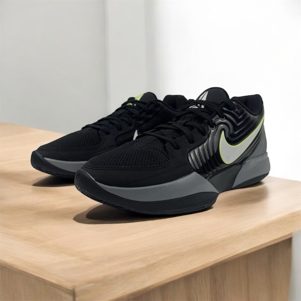 Nike Ja 2 Night Vision Black Phantom Smoke Grey Shoes FD7328-001 Men's Size 12